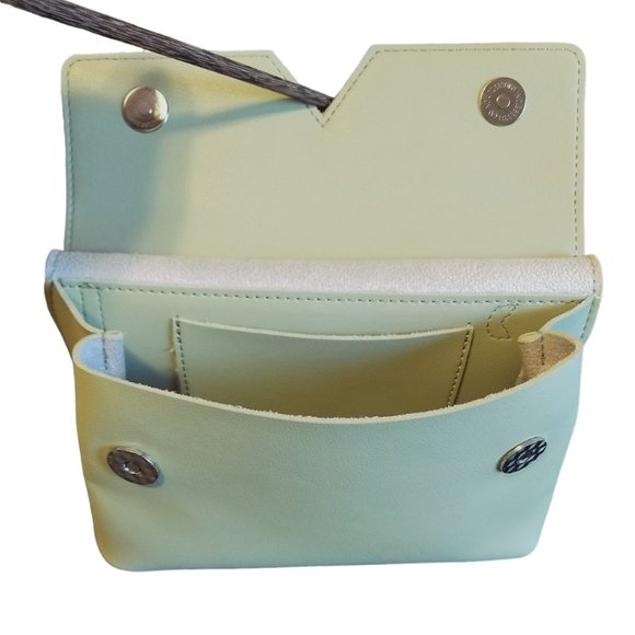 Small Purse / Clutch, Light Mint Green, Retro Style - Picture 7 of 12
